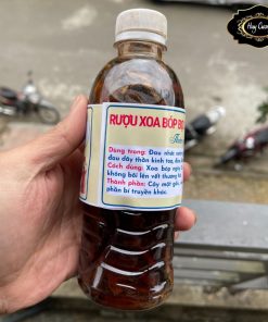 (CHÍNH HIỆU) Rượu thuốc xoa bóp bọ cạp Sapa gia truyền của ông Giàng A Páo. Dầu xoa bóp dùng cho đau nhức xương khớp