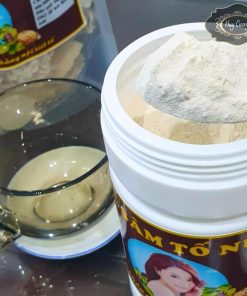 Bột củ sâm tố nữ khô nguyên chất giúp tăng vòng 1, bổ sung collagen giúp nở ngực, tái hồi xuân, tăng cường nội tiết tố