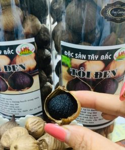 Tỏi đen cô đơn loại 1, tỏi đen một nhánh Yên Châu, Sơn La (500g, 1kg), đặc sản tỏi đen 1 nhánh Tây Bắc lên men tự nhiên