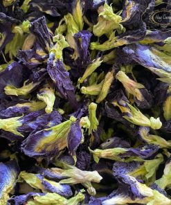 Hoa đậu biếc sấy khô sấy lạnh nguyên bông (200g, 500g, 1kg) từ hoa đậu biếc tươi. Trà hoa đậu biếc, làm mứt dừa, bánh, đồ xôi