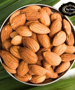 Hạnh nhân lõi sống nguyên hạt tách vỏ loại 1 (hạt nhân tươi), hạt hạnh nhân làm sữa hạt, làm bánh