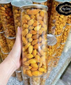 Hạt hạnh nhân rang bơ tẩm vị vỏ mỏng loại 1. Hạnh rang chín tẩm bơ mật ong ăn liền dễ tách vỏ