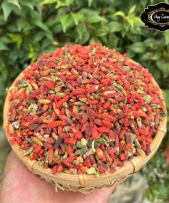 Trà kỷ tử đỏ hoang dã dãy núi Trường Bạch (500g, 1kg). Kỉ tử đỏ, câu kỷ tử sấy khô giúp tăng cường sinh lực, bổ gan thận