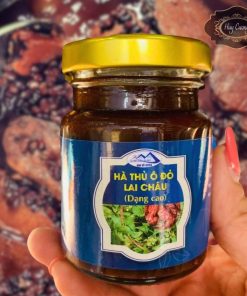 Cao hà thủ ô đỏ nguyên chất (thượng hạng) trị tóc bạc nấu gia truyền từ củ hà thủ ô đỏ chế cửu chưng cửu sái, cỏ ngọt